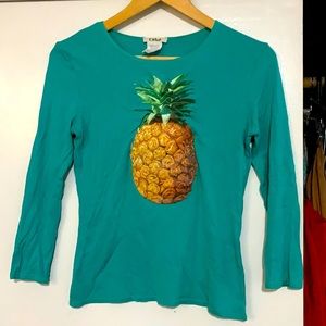 Chloe pineapple shirt